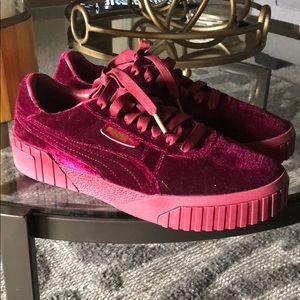 Puma velvet shoes